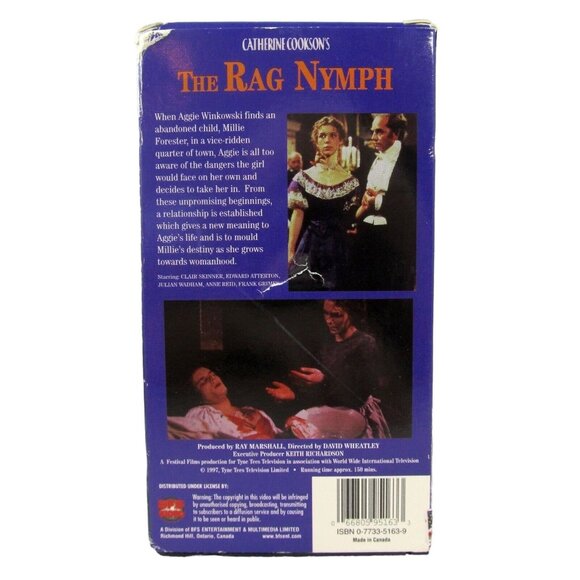 The Rag Nymph VHS Family Movie 1998 Vintage - Picture 2 of 7